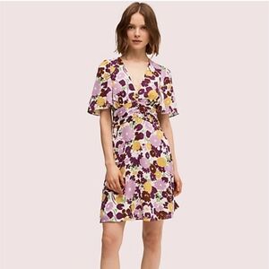 Kate Spade New York Swing Vibrant Floral Dress Sz 6